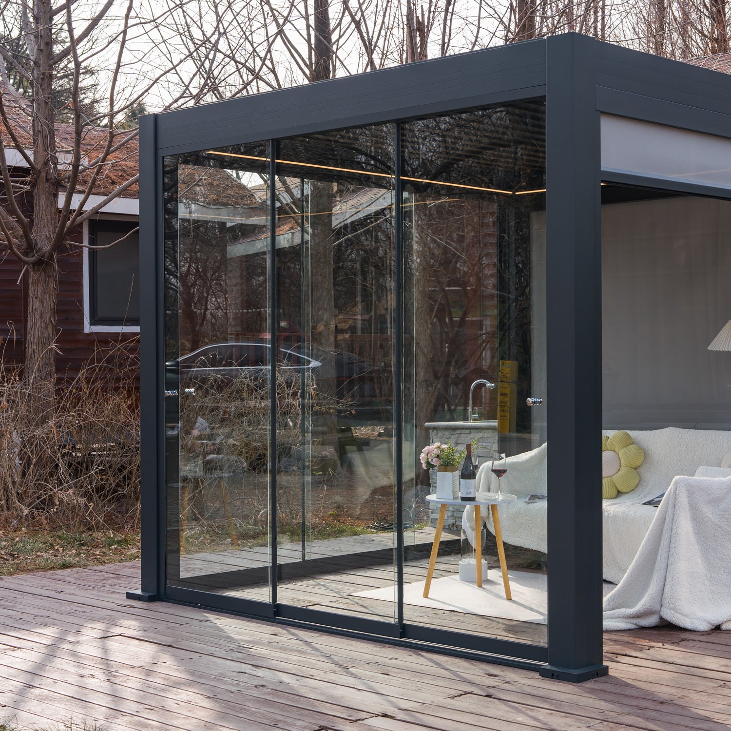 Frameless Glass Door